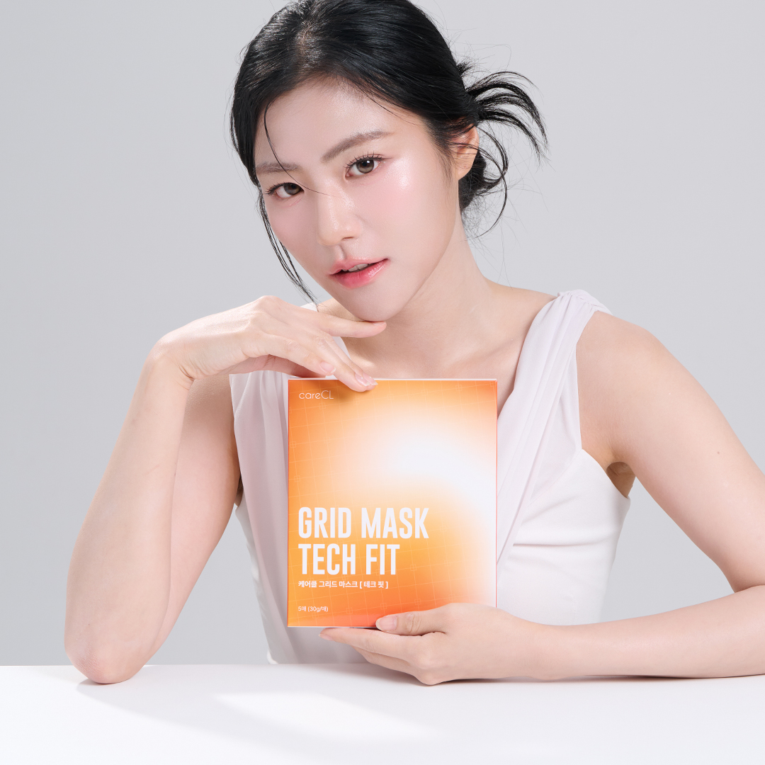 케어클 그리드마스크 테크핏 콜라겐 마스크팩 콜라겐생성 임상완료 피부탄력 수분 광채 시트마스크 - 상품 이미지