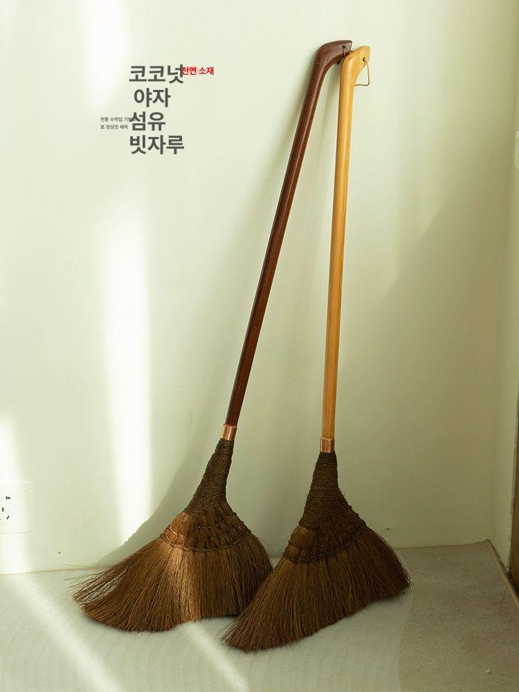 실내 빗자루 일본 롱 야자 코코넛 대빗자루 업소용 소나무 A - 상세 이미지 2