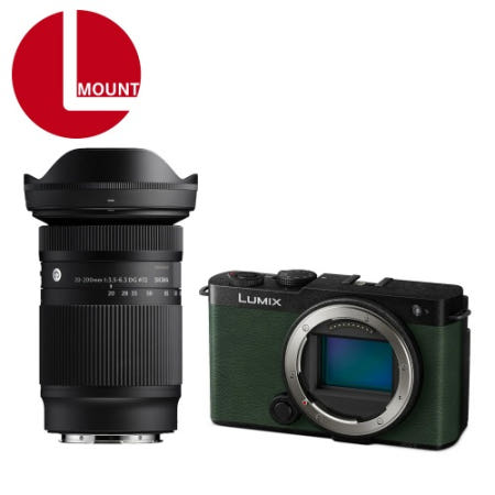 panasonic 파나소닉 S9 + 시그마 20-200mm SET (올리브) + 추가배터리 + LCD보호필름
