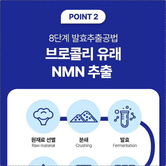 일양 NMN 브로콜리 NNM 엔엠엔 1통 엔앰엔 앤엠앤 NMM MNM 파이토 - 상세 이미지 3