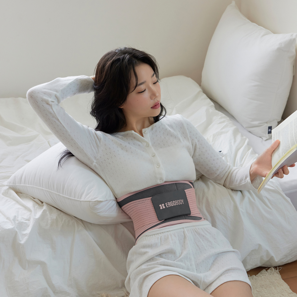 [1+1] 에르고바디 핏유어코어 허리보호대 산후복대 뱃살 다이어트 - 상세 이미지 4