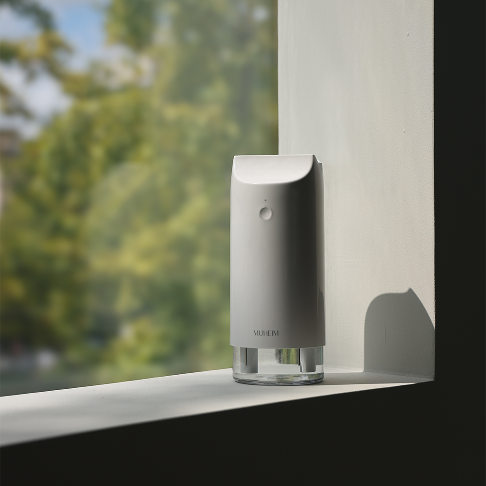 뮤하임 가습기 미니 초음파 사무실 탁상용 휴대용 무선 충전식 750ml