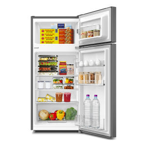 창홍 소형 미니 냉장고 2도어 원룸 가정용 메탈실버 112L 개봉기 | 실사용 후기 - 상품 이미지 3