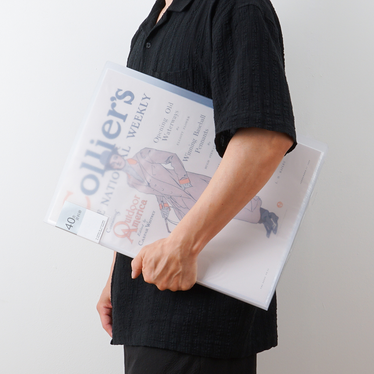 A3 파일 포스터 브로마이드 보관 클리어화일 세로형 30매 이미지 3