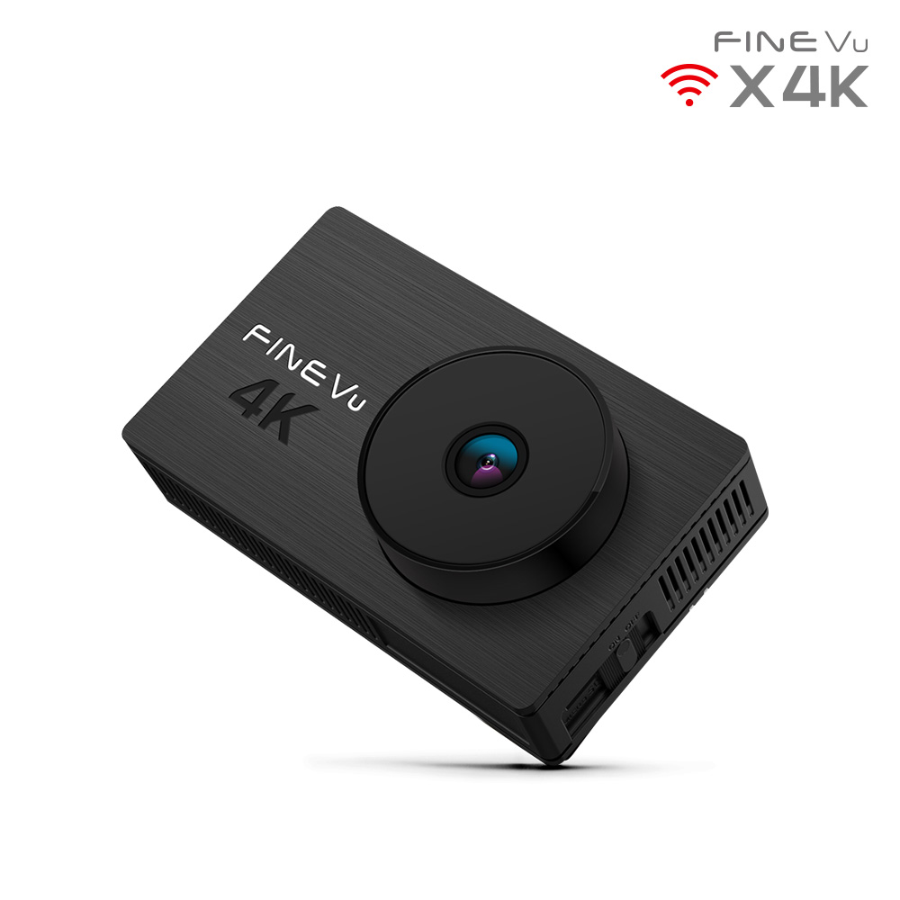 파인뷰 X4K 4K UHD 블랙박스 스마트폰 연동 GPS 32GB, 설치비별도