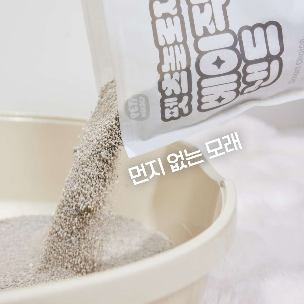 펫츠놀로지 고양이 베이직 샌드 응고형 벤토나이트 6kg, 1개 - 상세 이미지 3