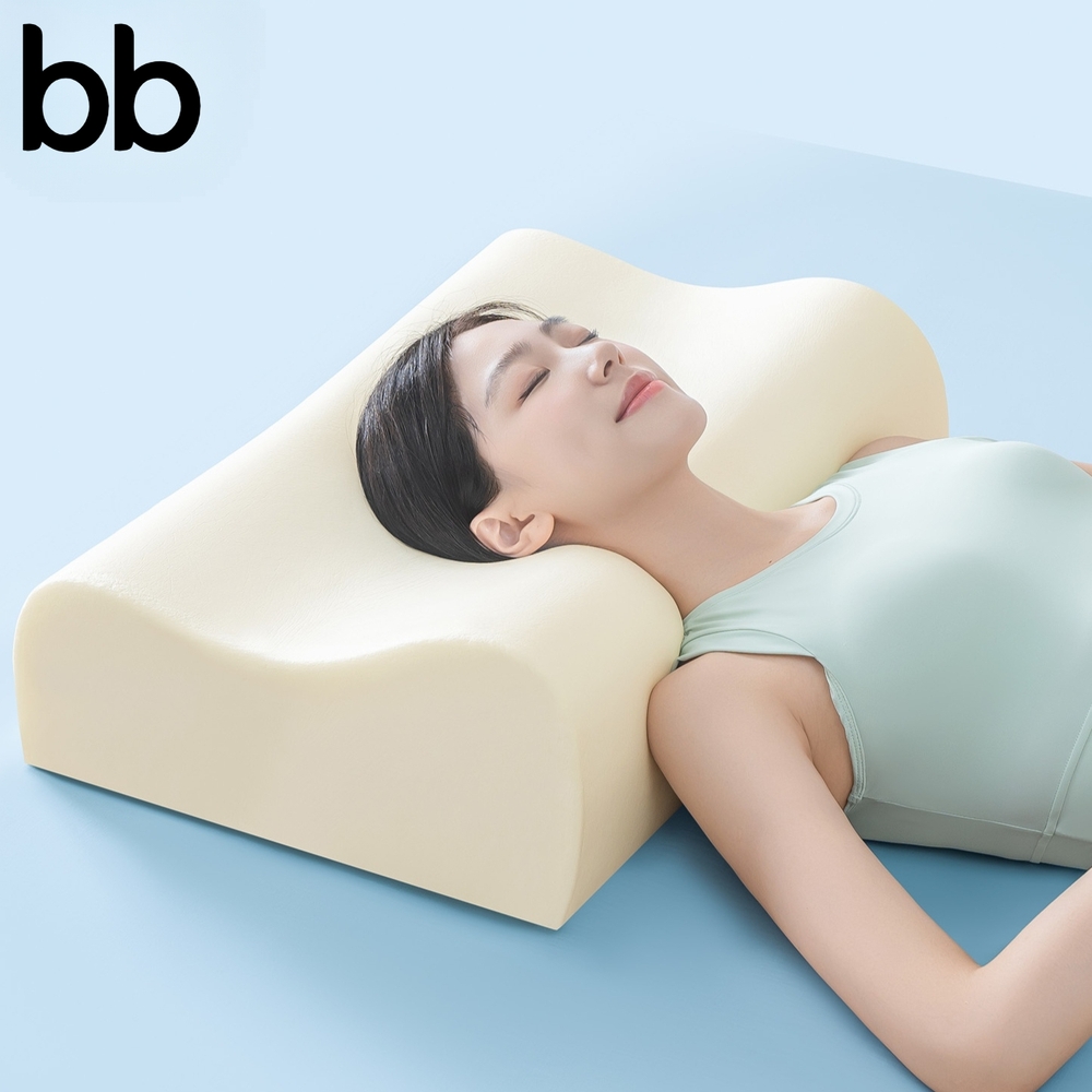 높은 베개 메모리폼 무너지지 않음 높은베개 목베개 옆으로자는베개 베게 메모리폼배개 대형 12cm 니트 - 상세 이미지 3