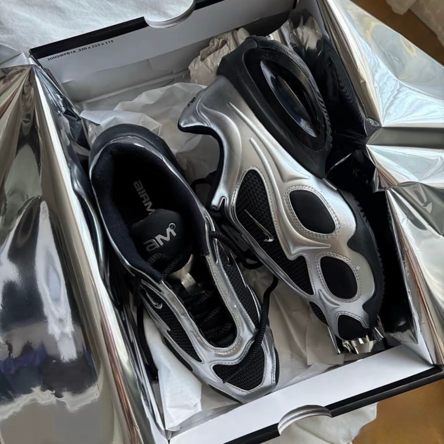 NIKE AIR MAX MUSE BLACK METALLIC SILVER W 이미지 8