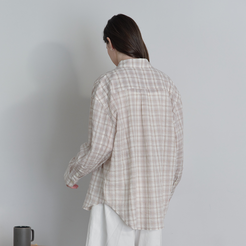 [N도착보장][쥬시쥬디] 루즈핏체크셔츠 JZWS024A 이미지 6