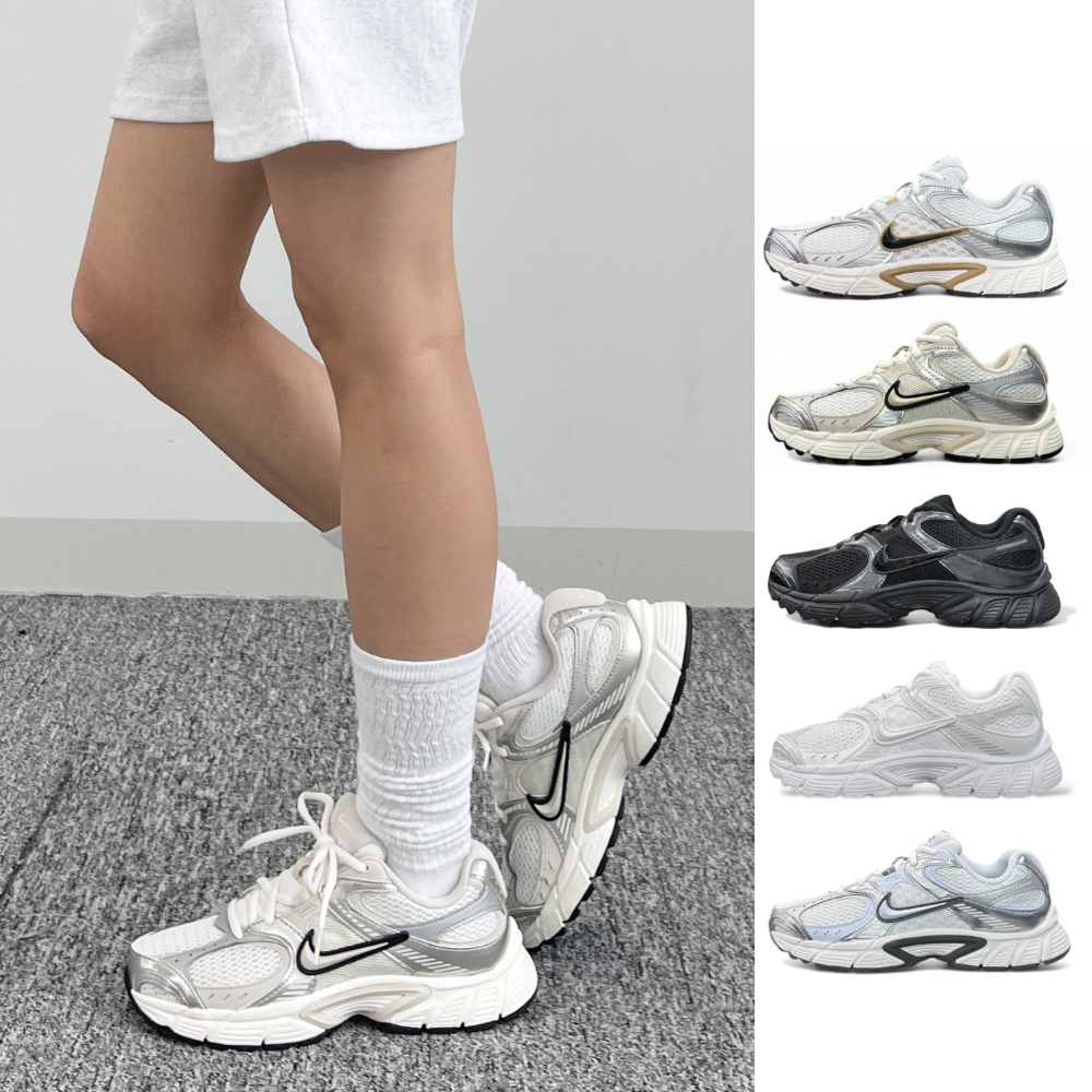 나이키 V2K 런 V5 RNR 블랙 메탈릭 실버 서밋화이트 y2k