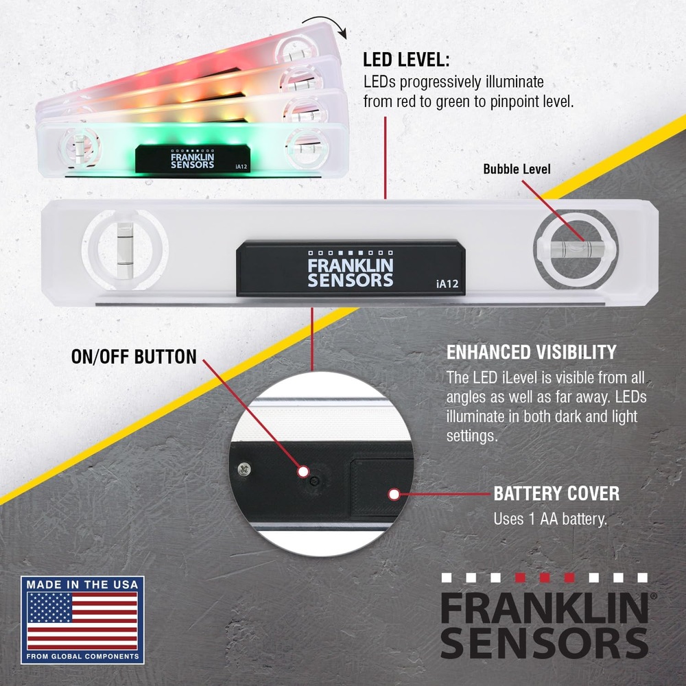 Franklin Sensors iA12 전자 수평대 이미지 6