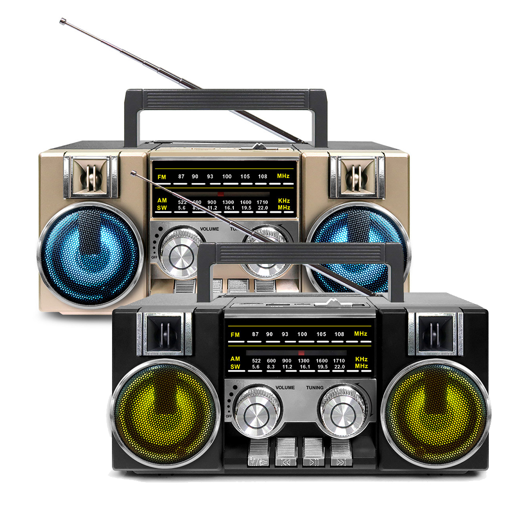 코비 레트로 효도라디오 FM AM 아날로그 라디오 블루투스 스피커 USB 재생 - 상품 이미지