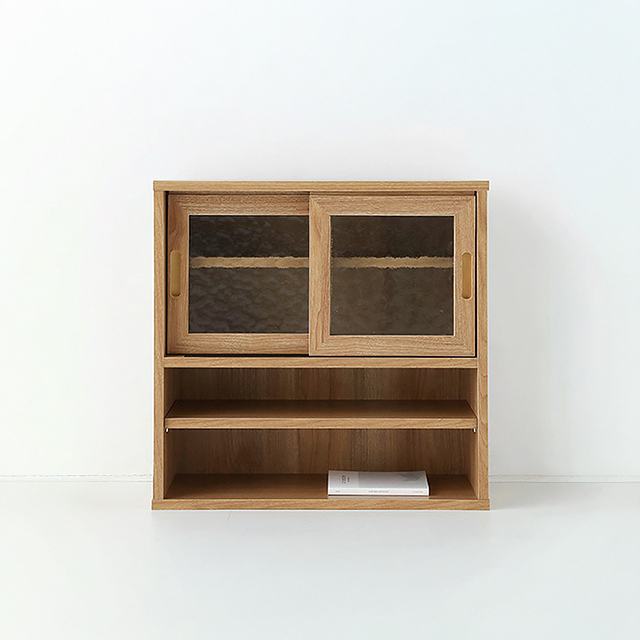 MUNIE 미니수납장 2문 C형 485x200x490mm, 2단, 캄포어베니어 3363.5406 - 메인 이미지