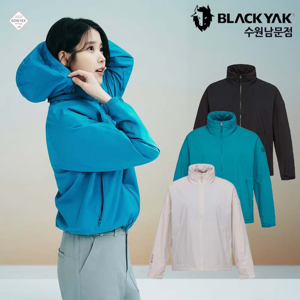 블랙야크 아이유 바람막이 여성 가을 등산 러닝 데일리 후디 자켓 - 메인 이미지