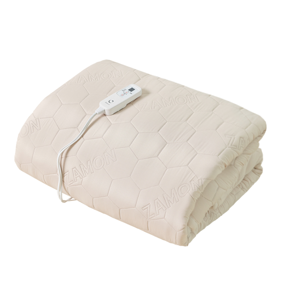 잠온 EMF 탄소매트 전기요 카본 전기매트 그래핀 캠핑 워셔블 원적외선 허니베이지 싱글