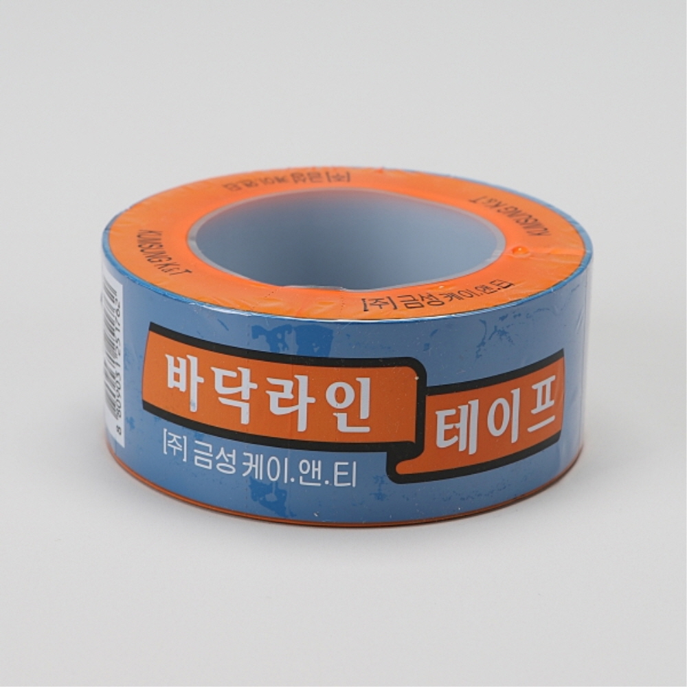 바닥 라인 테이프 50mm 33M 청색 주차장 동선 마킹 금성케이엔티 - 상세 이미지 2