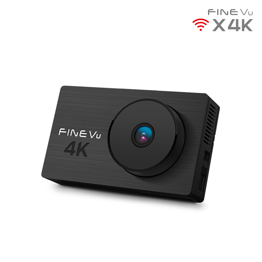 파인뷰 X4K 4K UHD 블랙박스 스마트폰 연동 GPS 32GB, 설치비별도