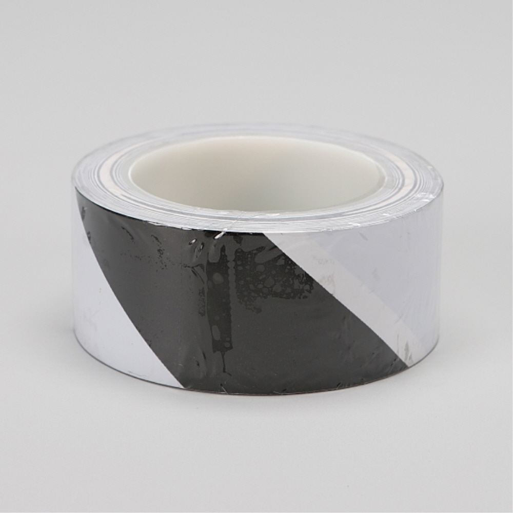 바닥 라인 테이프 50mm 33M 흑백색 주차장 동선 마킹 금성케이엔티 - 상세 이미지 2