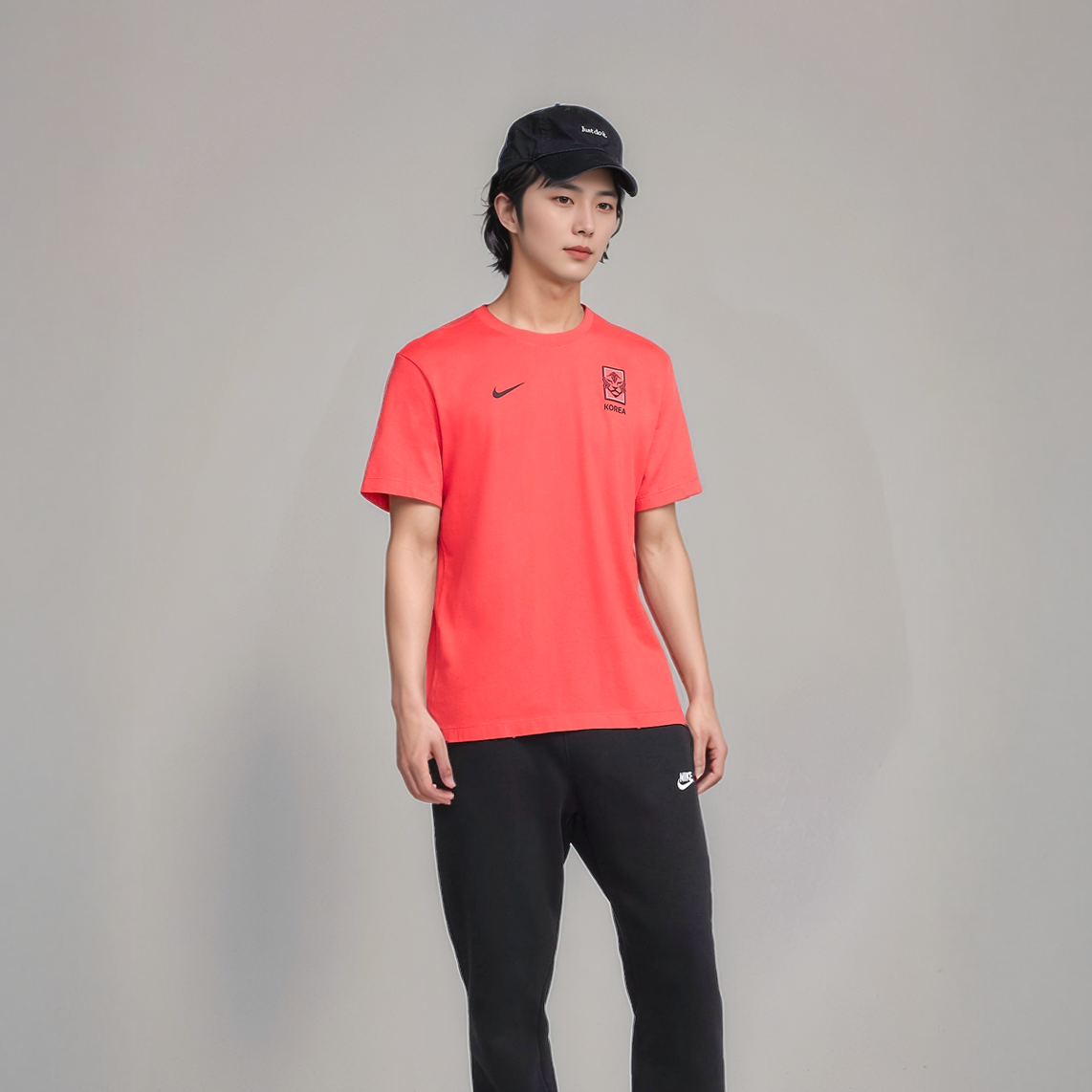 [국내매장판] 나이키 코리아 축구 국가대표 반팔 티셔츠 대한민국 붉은악마 응원 티셔츠 레드, 105(L) - 상세 이미지 3