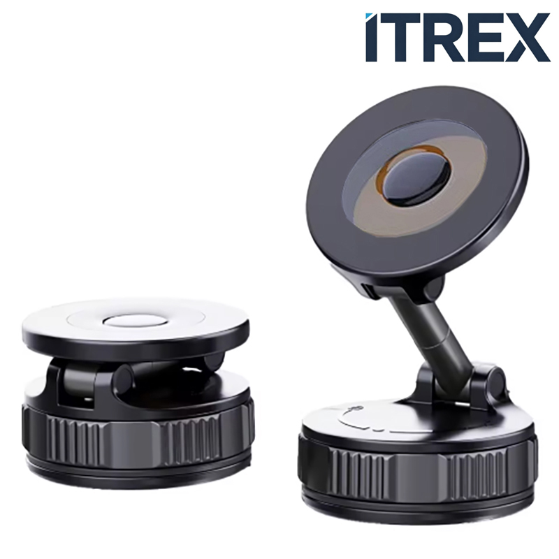 아티스 2세대 포터블 맥세이프 회전거치대 진공흡착 차량용 카페 주방 욕실 유리창 ITREX - 상품 이미지