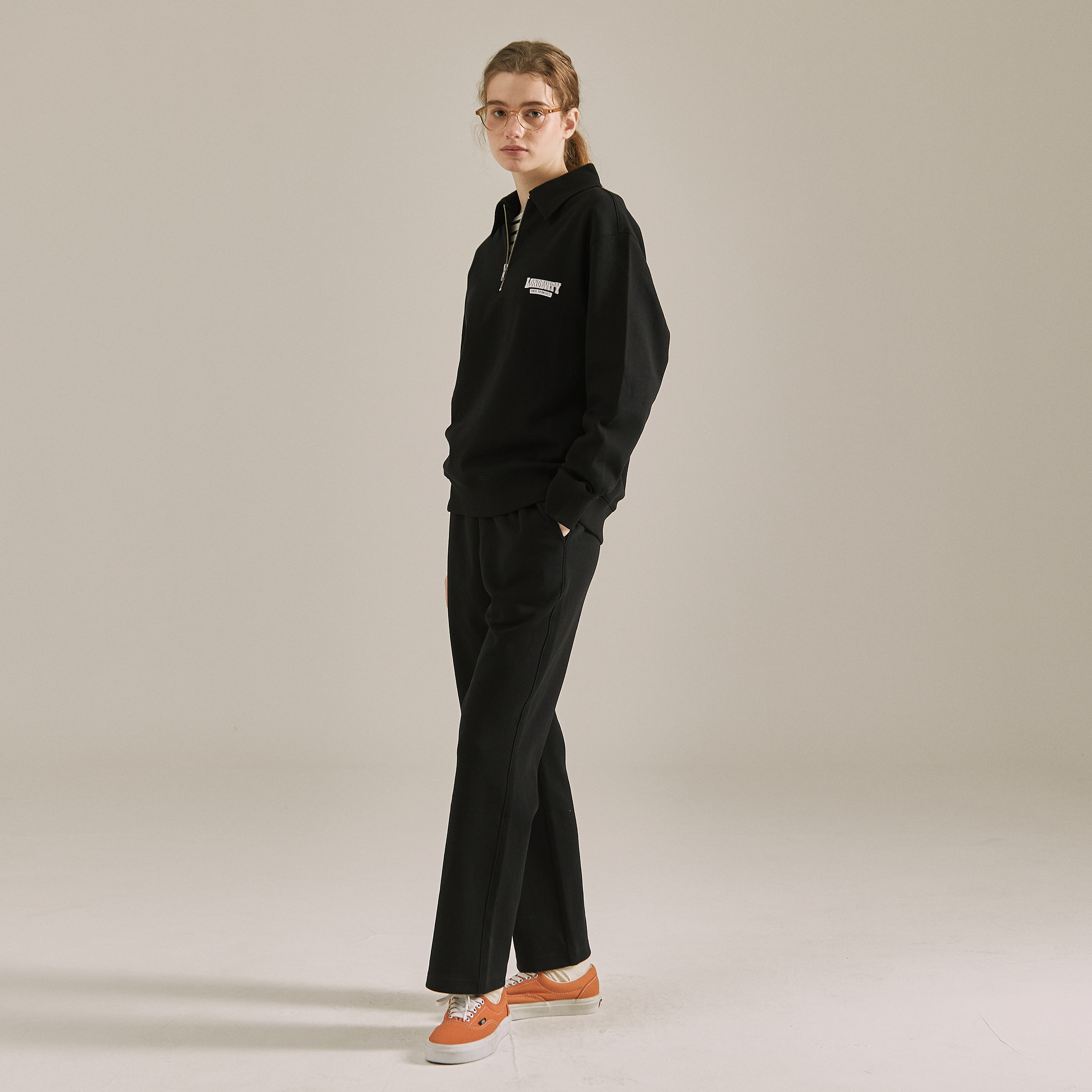 베이직하우스 여성 스트레이트 스웻팬츠 LYPT0101 - 상세 이미지 3