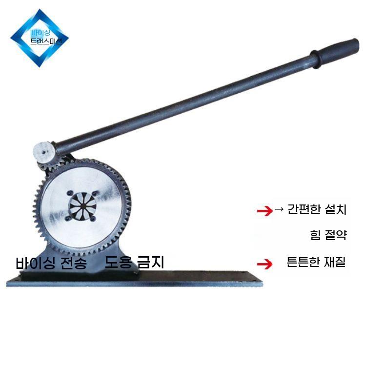 유압호스 압착기 파이프 전동 에어컨 절단기 수축기 배관 고압 호스 작키 튜브 프레스 유압기 - 상세 이미지 2