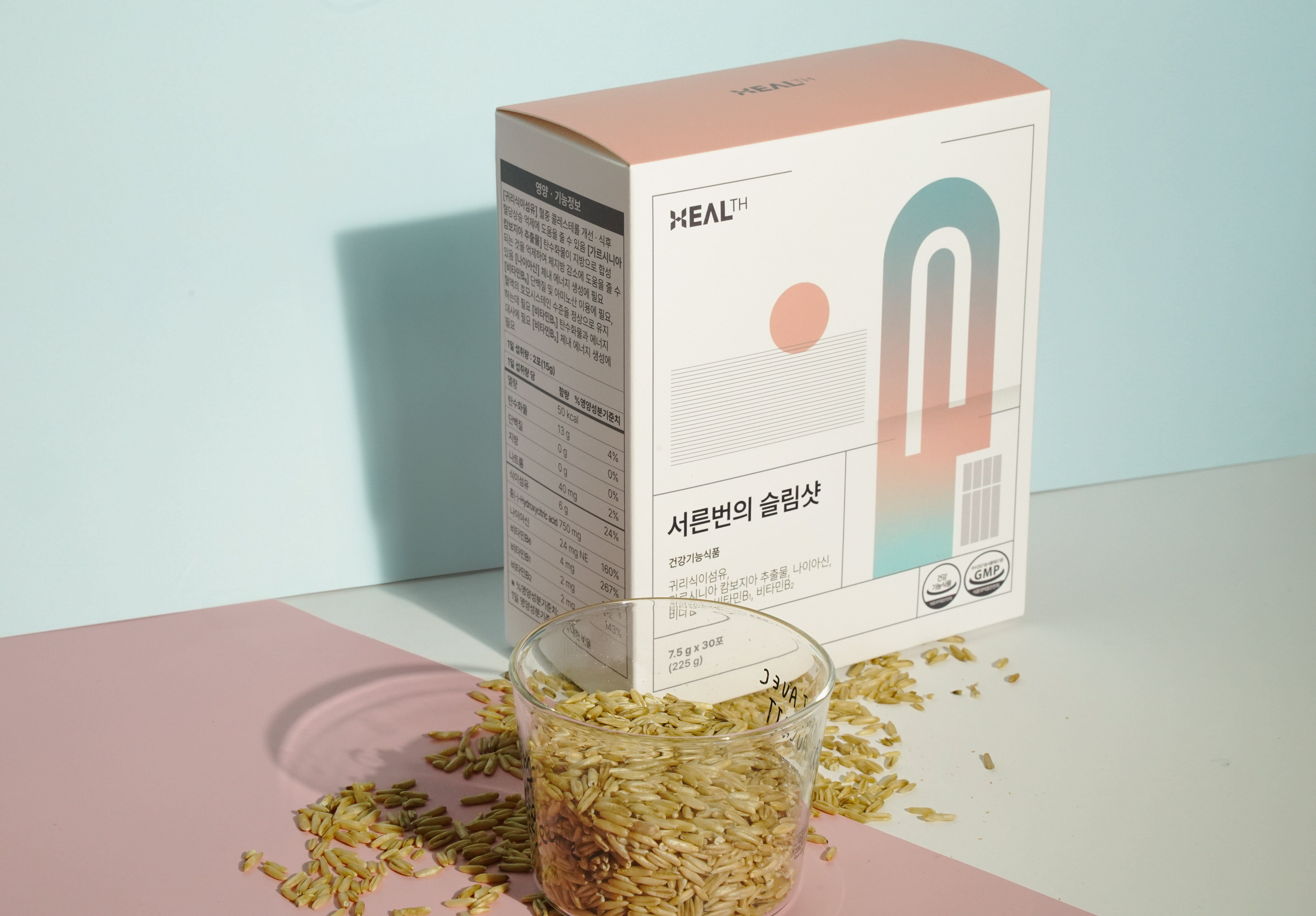[이벤트] 서른번의 슬림샷 귀리 식이섬유 영양제 가루 스틱 30포, 1개 - 상세 이미지 2