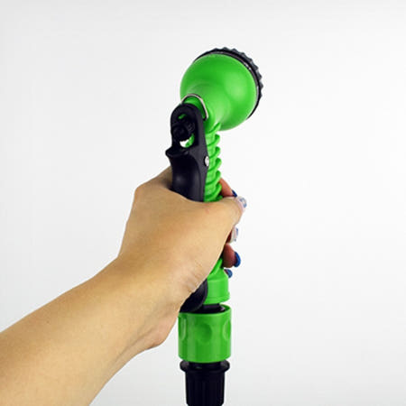 수도 연결 7가지 분사 2중 정원 텃밭 세차 물분사 호스 22.5M