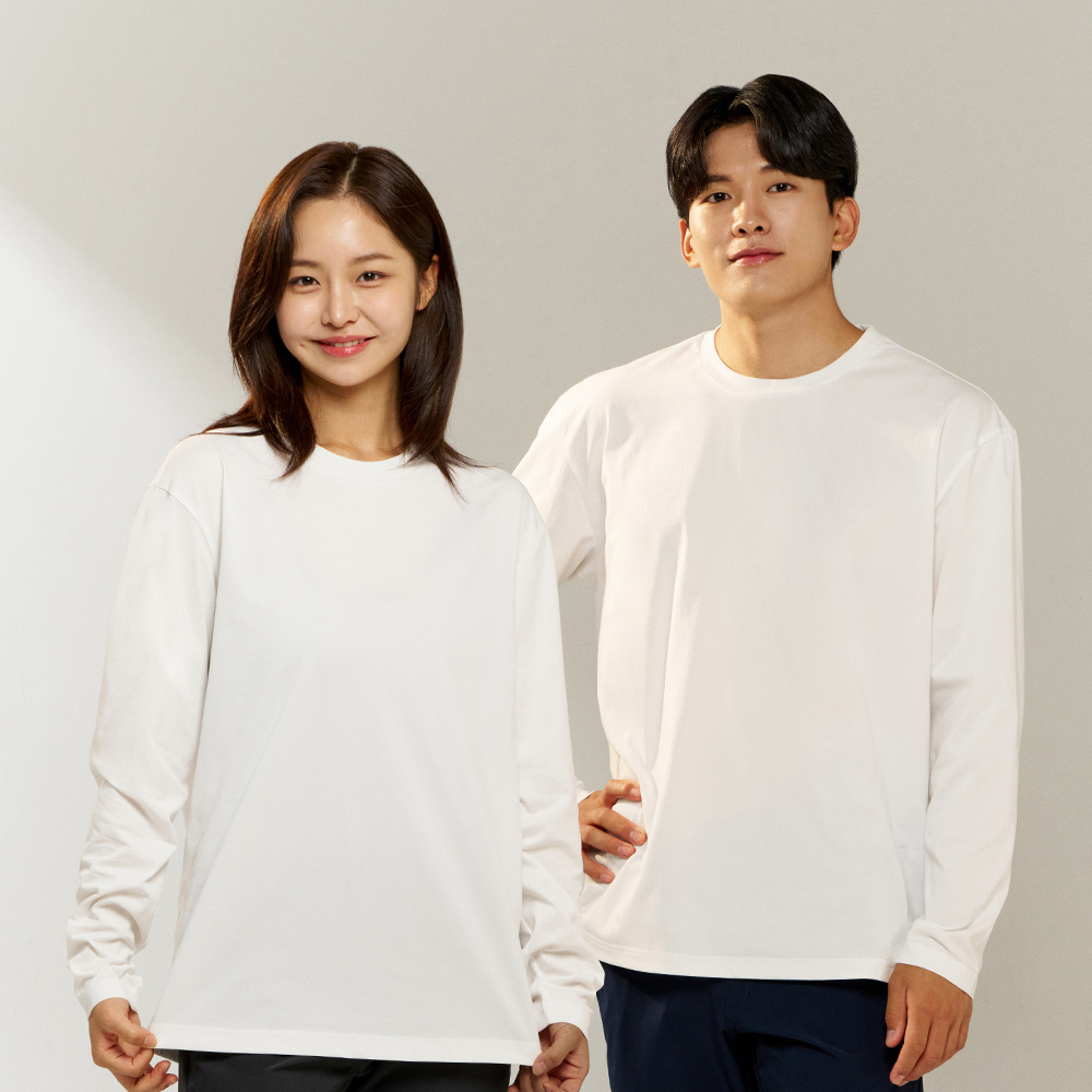 밸롭 무지 좋은 긴팔티 - 상세 이미지 2