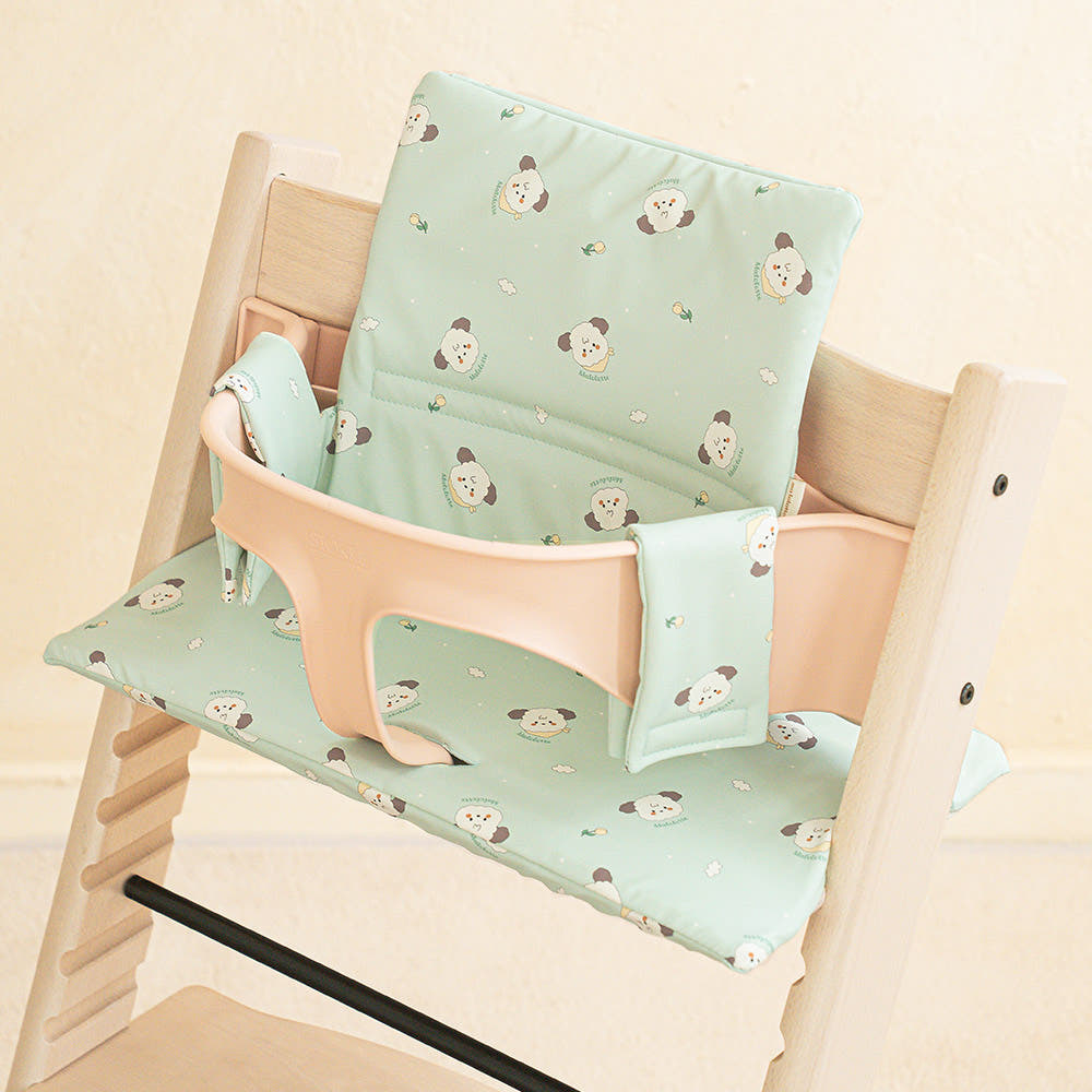[호환] 마롤로뜨 트립트랩 쿠션 세트 TPU 방수 스토케 아기 이유식 의자 커버 마뭉이