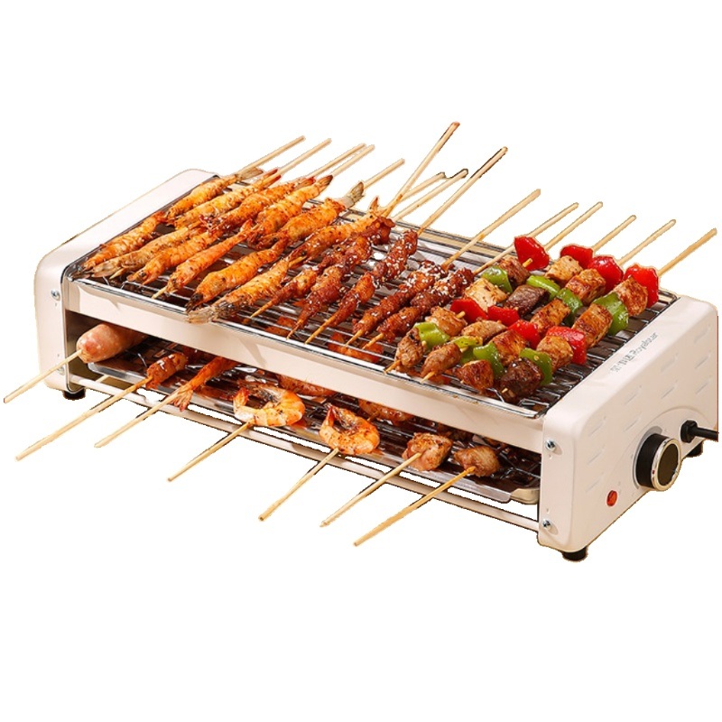 대형그릴 꼬치구이 삼겹살 양꼬치 1800W 와이드 바베큐 라클렛 - 상품 이미지