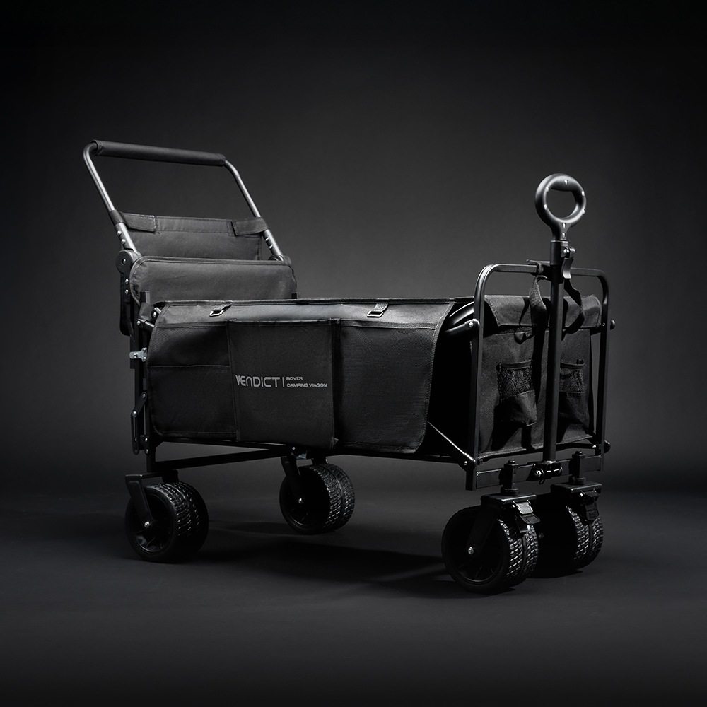 벤딕트 웨건 캠핑웨건 카트 접이식 캐리어 수레 외건 폴딩 대형 오픈형 로버 베이직패키지