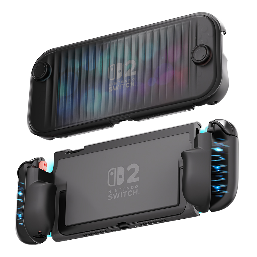 닌텐도 스위치2 케이스 오닉스 전후면 풀커버 그립케이스 제품 이미지