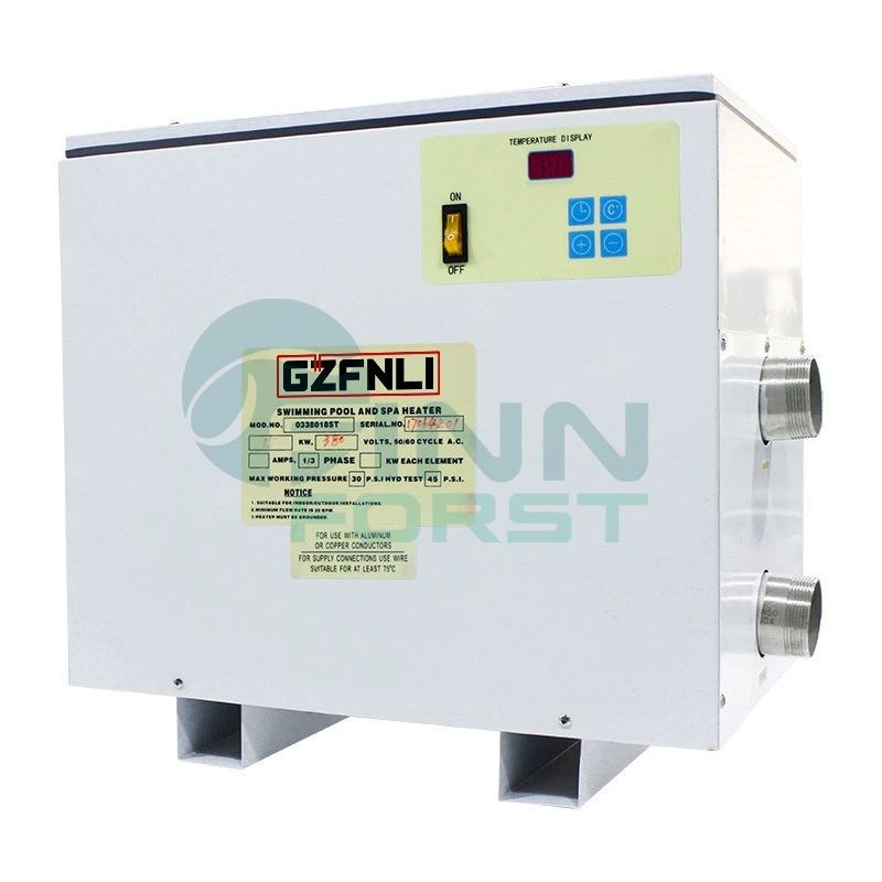 수영장 히팅기 온수기 데우기 물 온천 풀빌라 난방기 5.5KW 220V - 상품 이미지