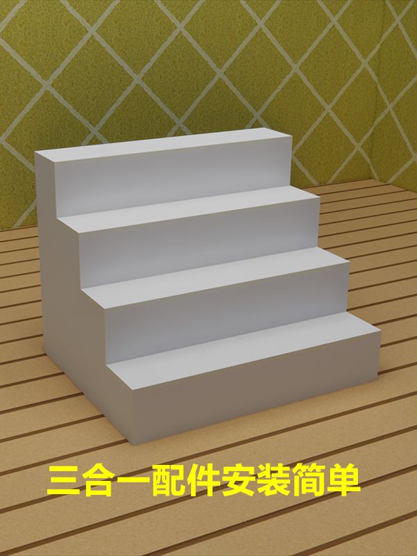 계단식 전시대 스탠드 진열대 꽃다발 매대 다이 식물 화분 철제 800x400x400 도어 없는 2 - 상세 이미지 3
