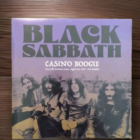 [해외](수입 LP) BLACK SABBATH Casino Boogie Montreux Live 1970 12 Vinyl LP NEW Record