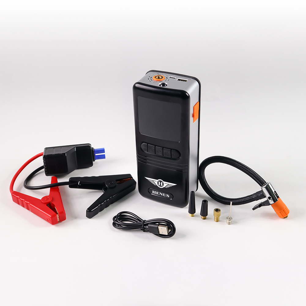 헤누스 듀얼부스터 점프스타터 차량용 스타트 휴대용 배터리 자동차 방전