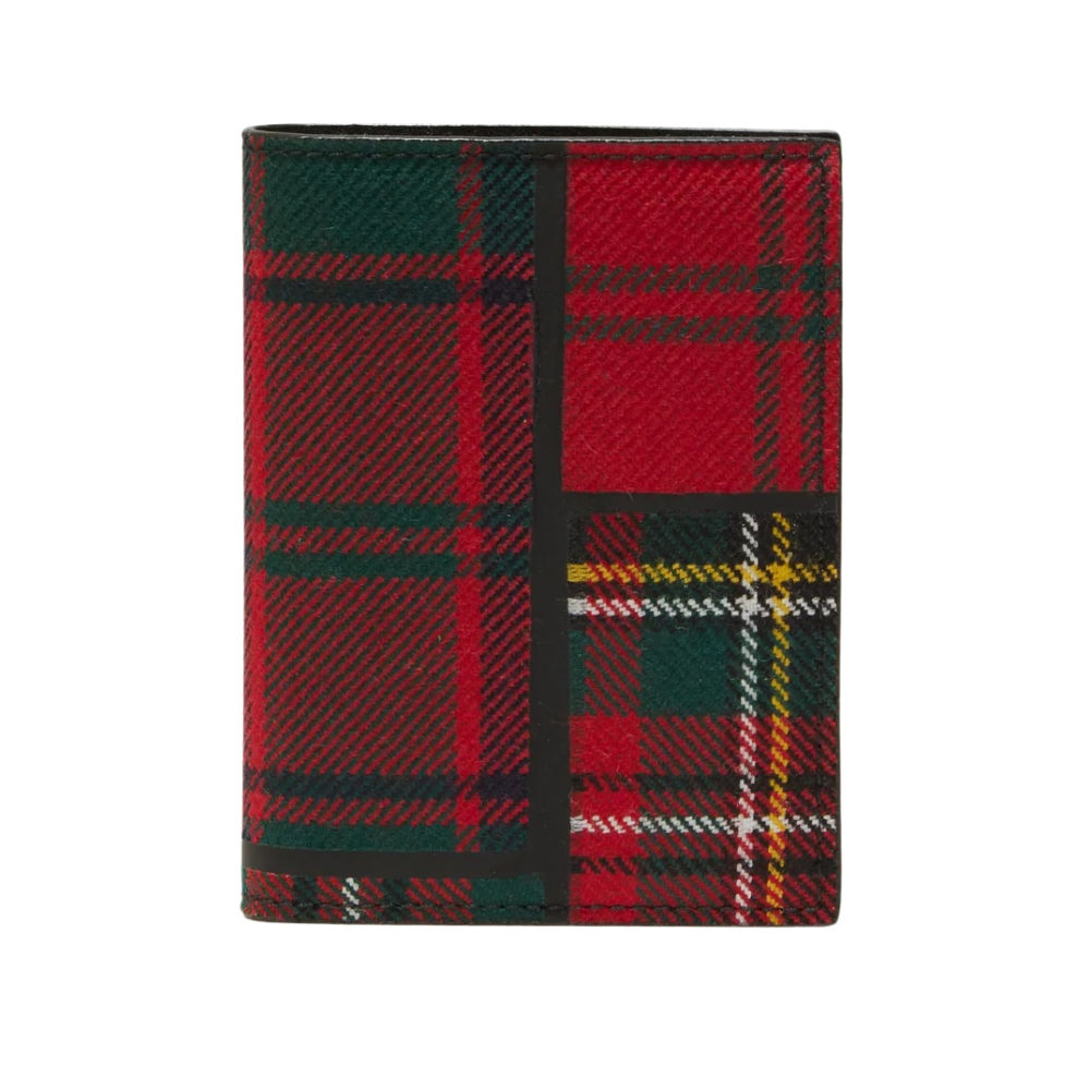 꼼데가르송 CDG 지갑 Tartan Patchwork 8Z-N091 - 상세 이미지 2