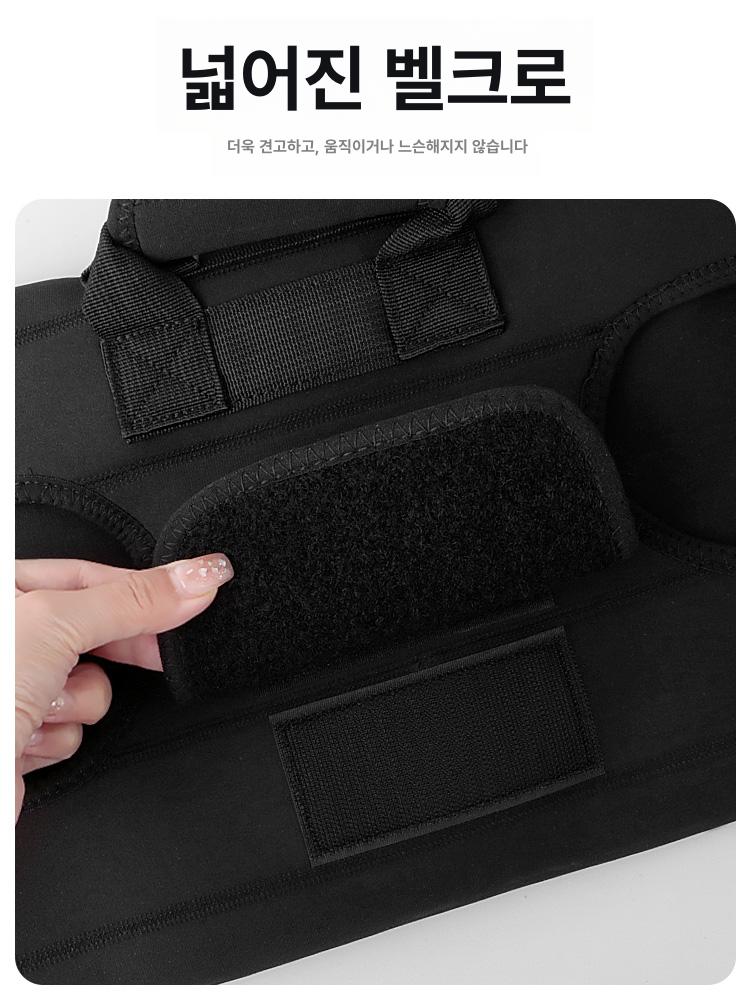 스노우보드 가방 데크 멀티백 바퀴 스키폴 장갑 장비 대형 수납 방수 신축성 A 스마일리 페이스 140x30cm - 상세 이미지 3
