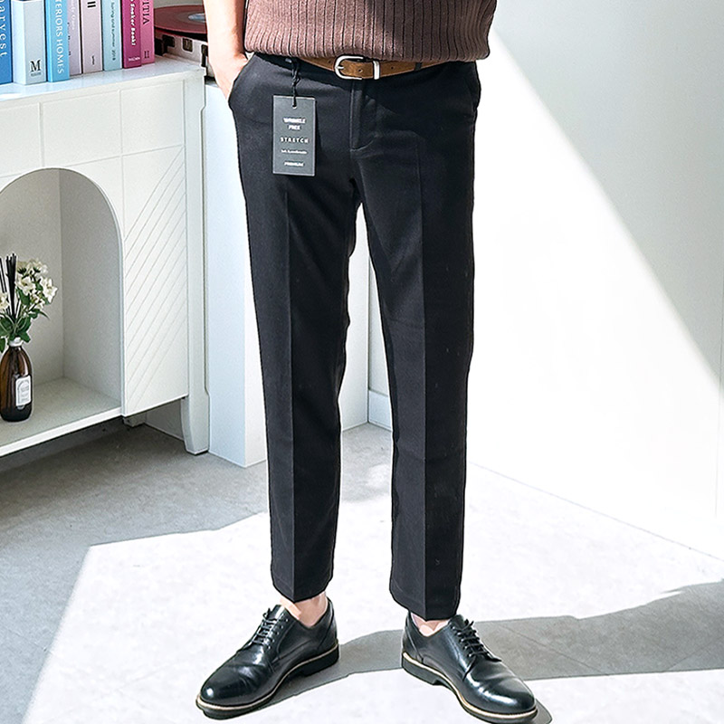 남자 슬랙스 남성 정장바지 봄 가을 여름 겨울 9부 10부 롱기장 숏기장 빅사이즈 팬츠 - 상세 이미지 5