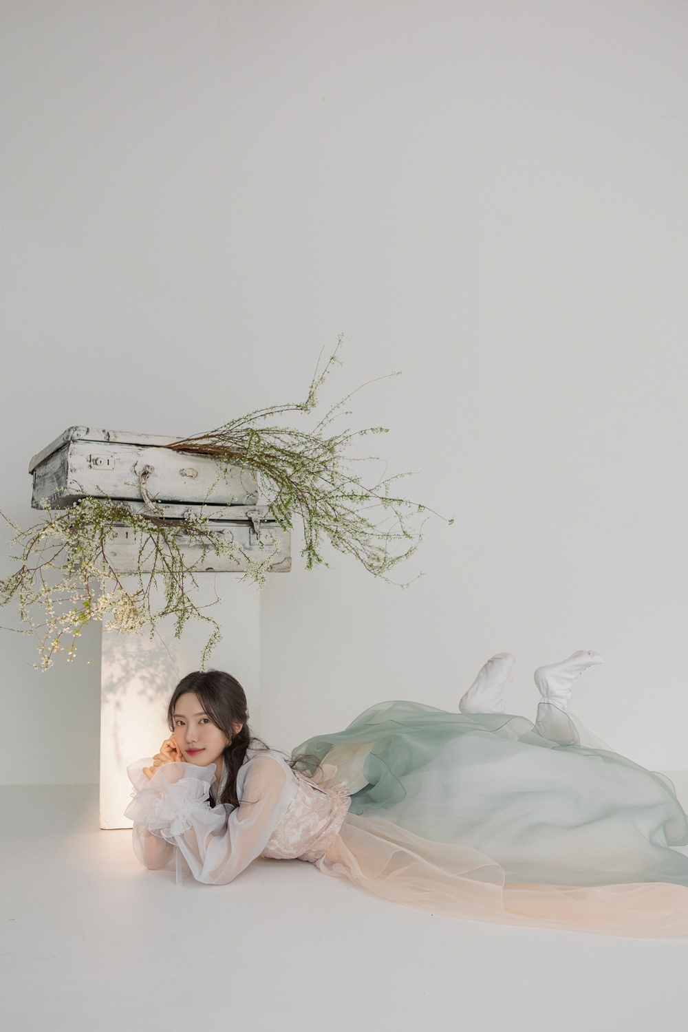 은가비한복 한복대여 그린나빌레라 웨딩 결혼식 신부 하객 혼주 돌잔치 2부드레스 이미지 7