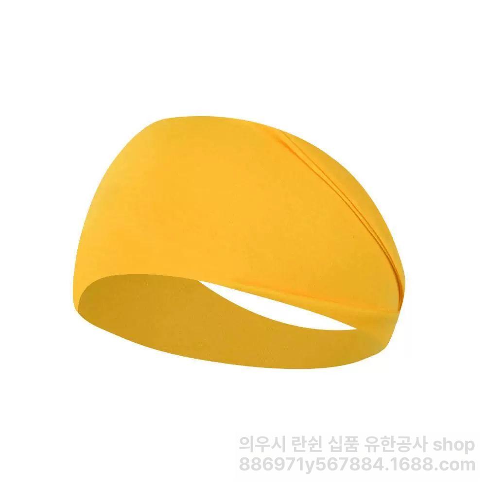 수면전용 헤어밴드 스포츠머리띠 땀흡수 헤드밴드 땀밴드 쿨헤어밴드 넓은 머리밴드 와인레드 참고 - 상세 이미지 4