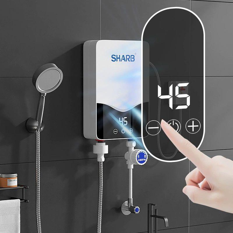 카라반 온수기 전기 샤워기 가정용 욕실 급속 대만 주방 3500W+대만플러그 - 상세 이미지 5