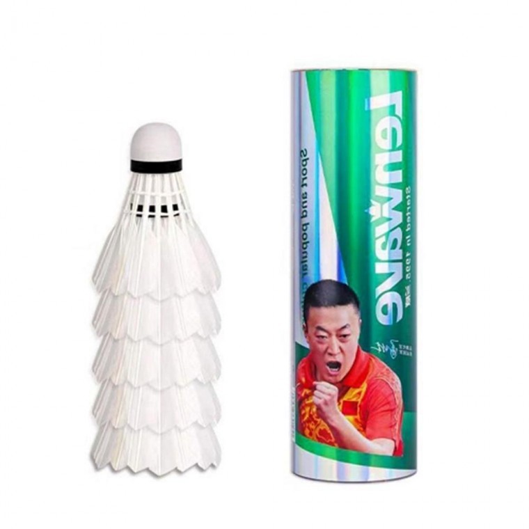 런웨이브 LW-0195 배드민턴공 나일론 배드민턴 깃털 거위털 셔틀콕 배드민턴준비물 오리 - 상품 이미지