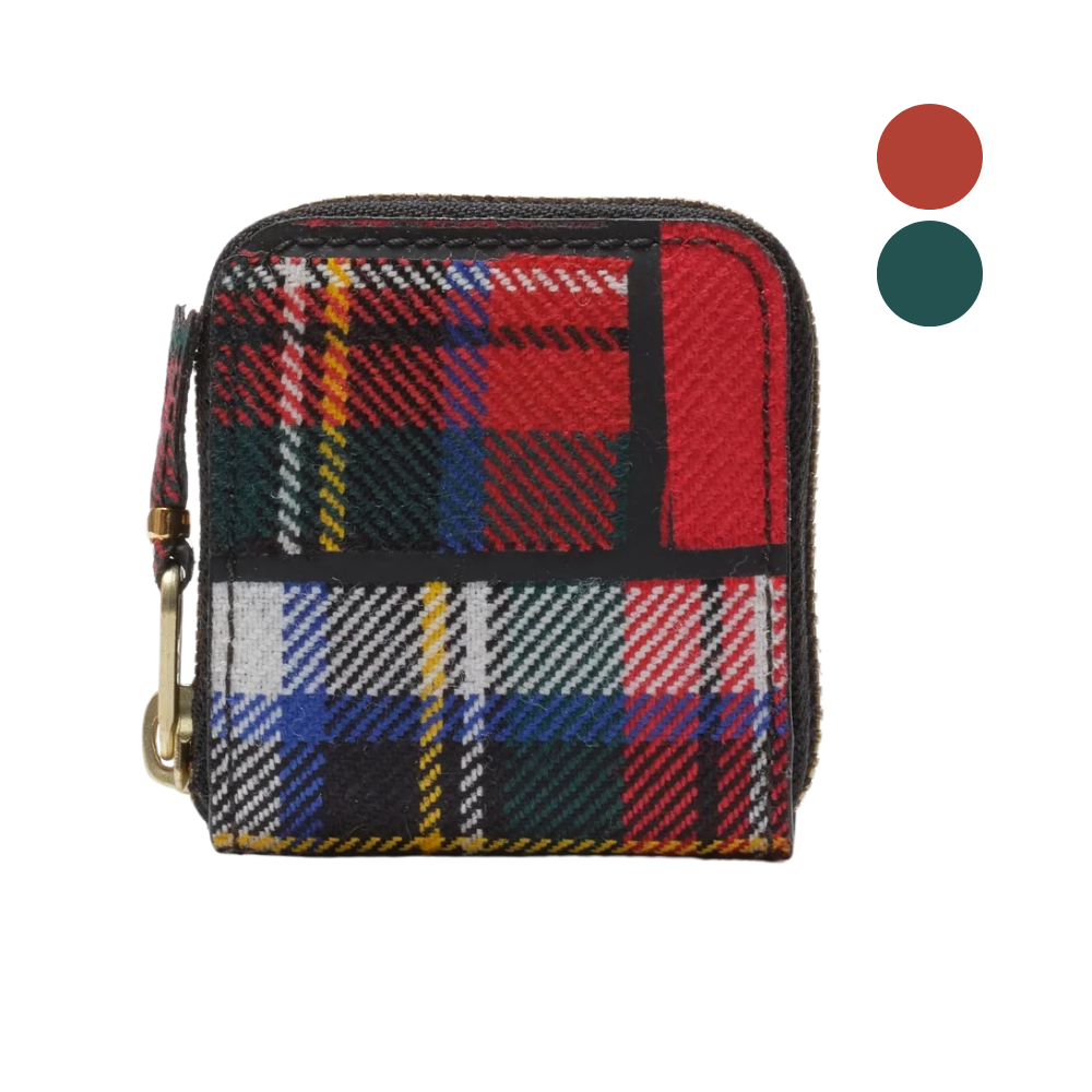 꼼데가르송 CDG 지갑 Tartan Patchwork 8Z-N041 - 메인 이미지