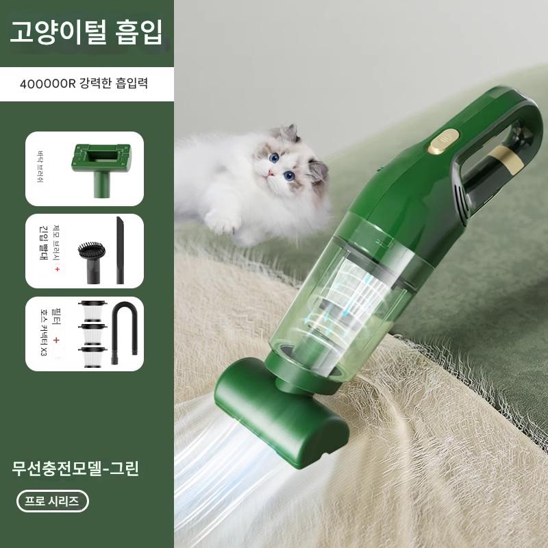고양이털흡입기 애견 고양이 털 청소기 털갈이 클리닝 흡입기 400000R - 상세 이미지 2