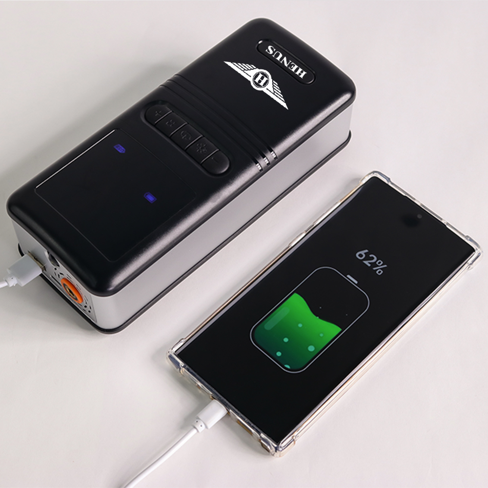 헤누스 듀얼부스터 점프스타터 차량용 스타트 휴대용 배터리 자동차 방전