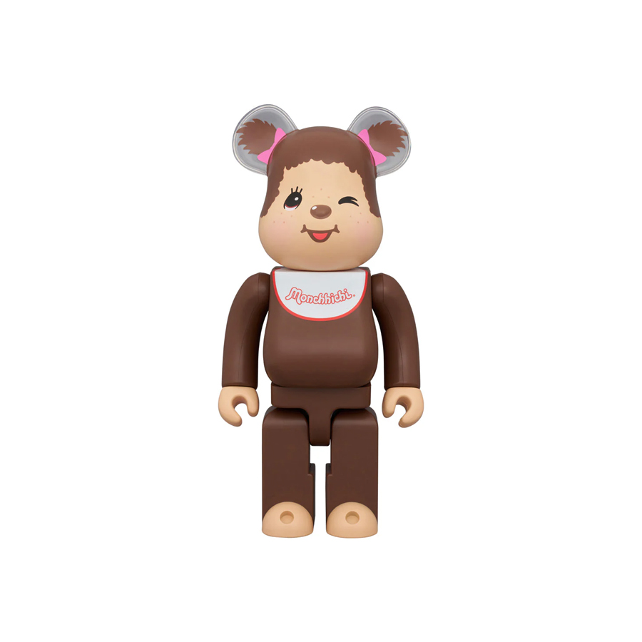 베어브릭 x 몬치치 짱 피규어 400% 브라운 - 상세 이미지 2