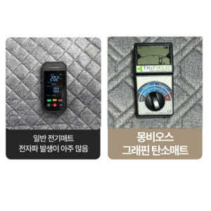몽비오스 그래핀 탄소매트 전기 온열매트 전자파없는 전기장판 카본 전기요 ... 개봉기 | 실사용 후기 - 상품 이미지 2