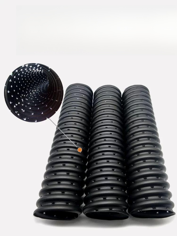 하수관료 오수관 주름관 오수 유공관파이프 파이프 50mm 없음 50m 0x0mm 0m - 상품 이미지
